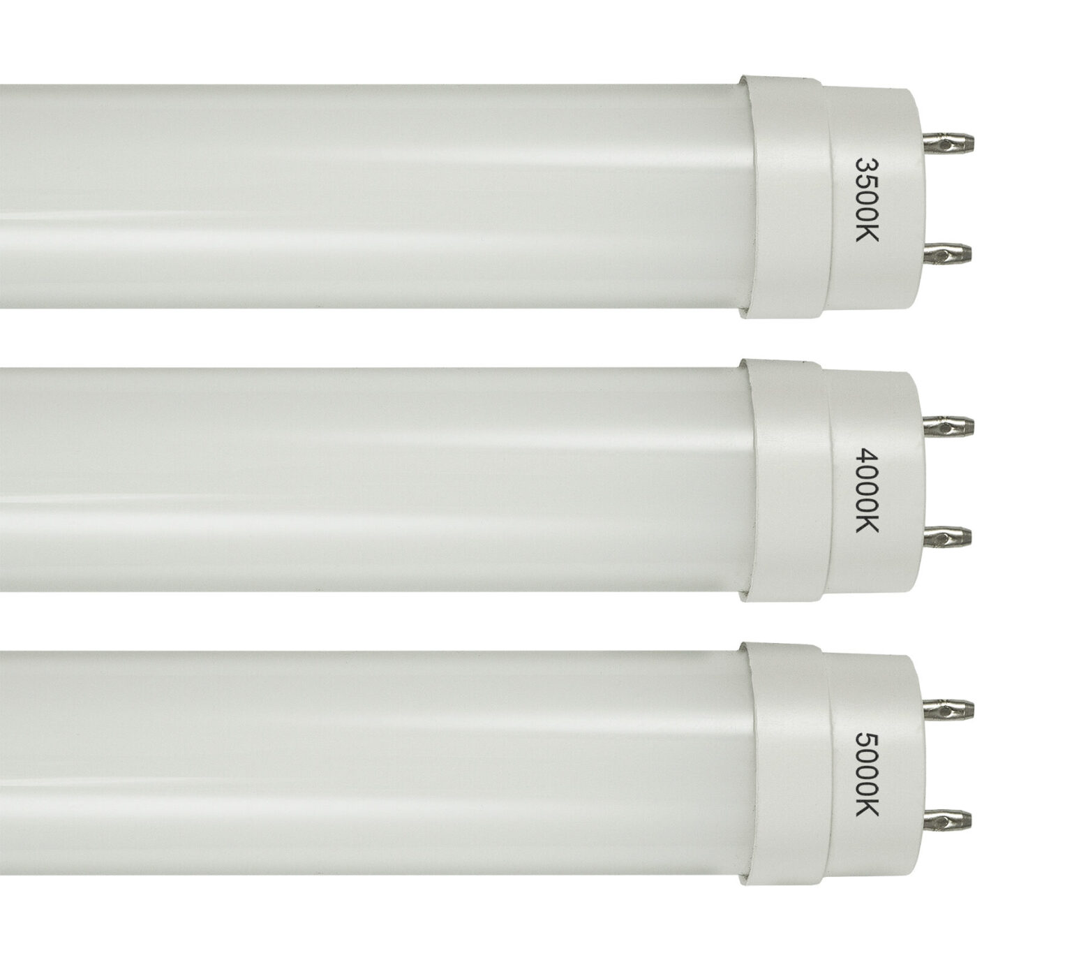 Energy Efficient 12W LED T8 Tubes, 1800 Lumens, 3500K, 4000K, 5000K